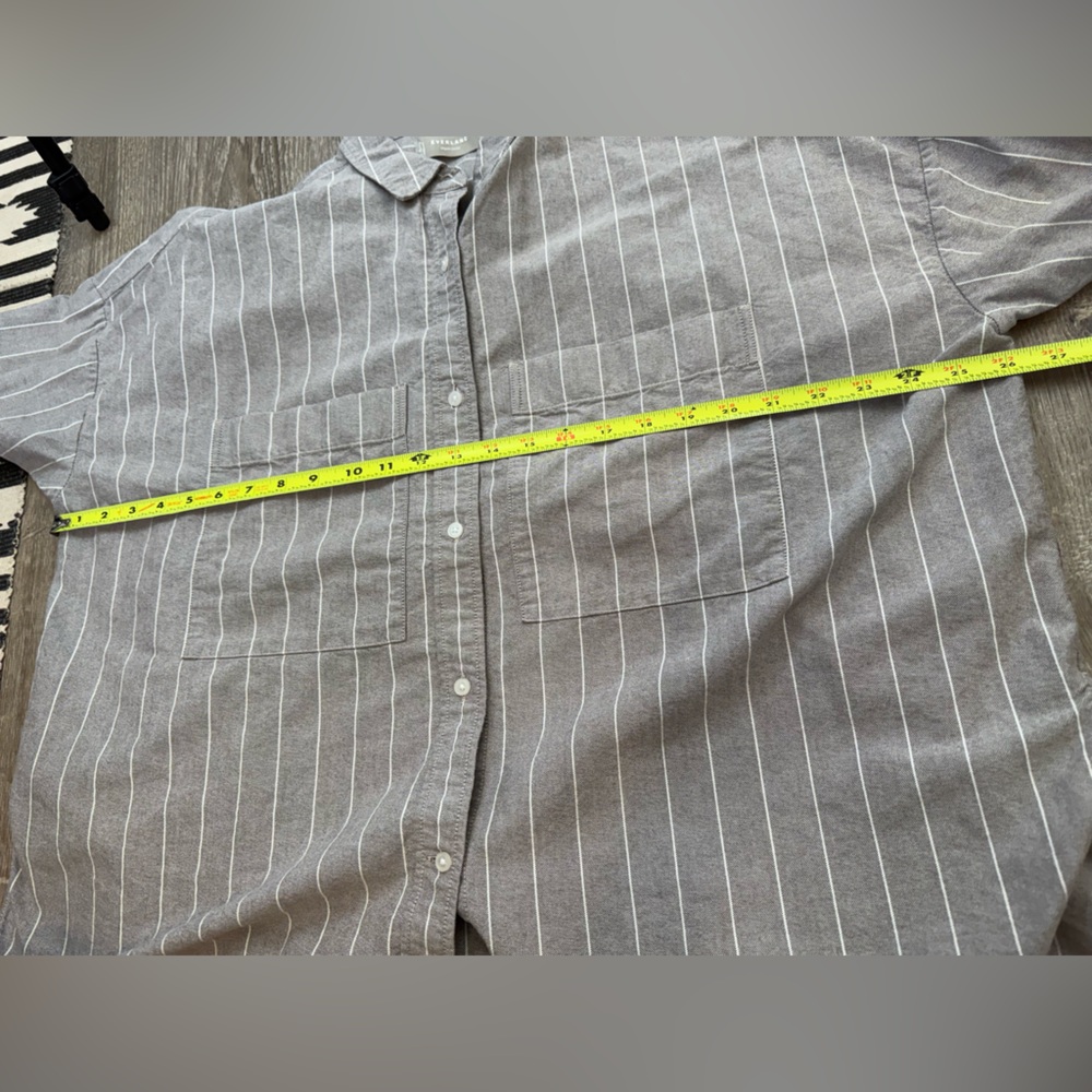 Everlane The Boxy Oxford Shirt Large - Picture 11 of 14